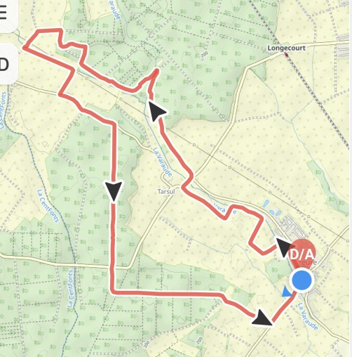 plan du parcours
