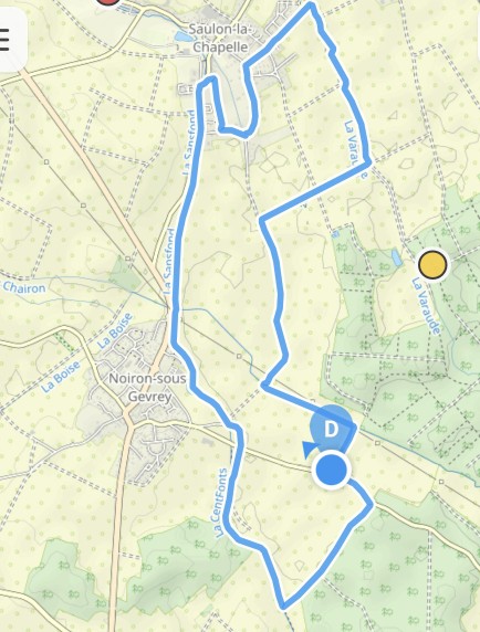 plan du parcours
