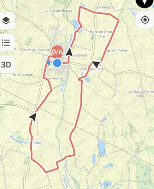 plan du parcours