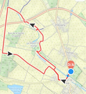 tracé du parcours